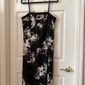 Ann Taylor NWT Black/White Convertible Dress